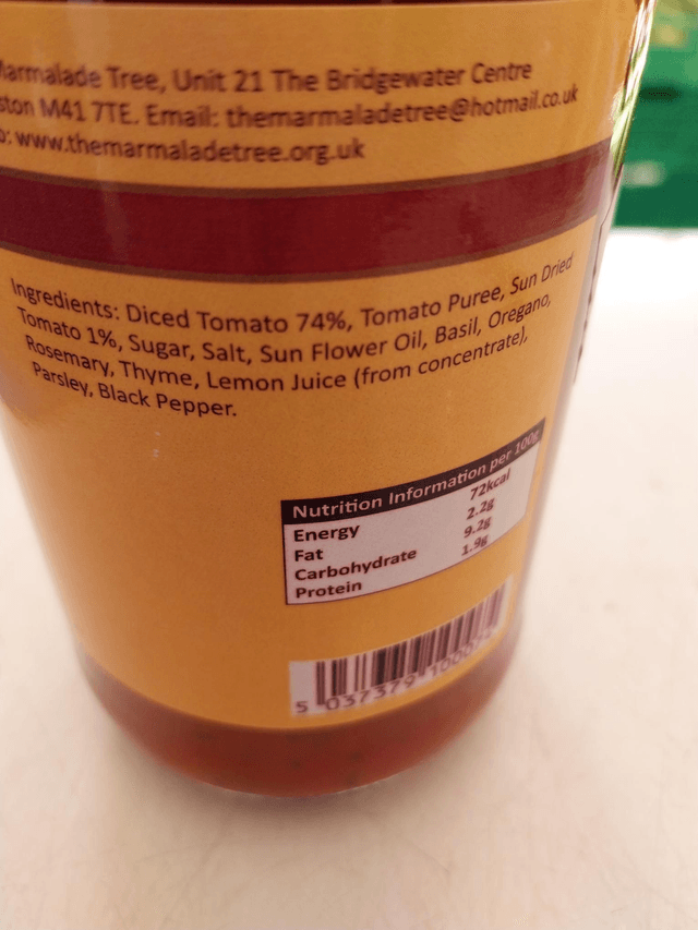 Sun Dried Tomato Pasta Sauce 