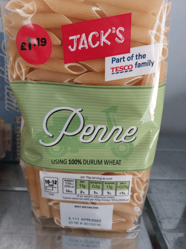 Pasta Penne 500g